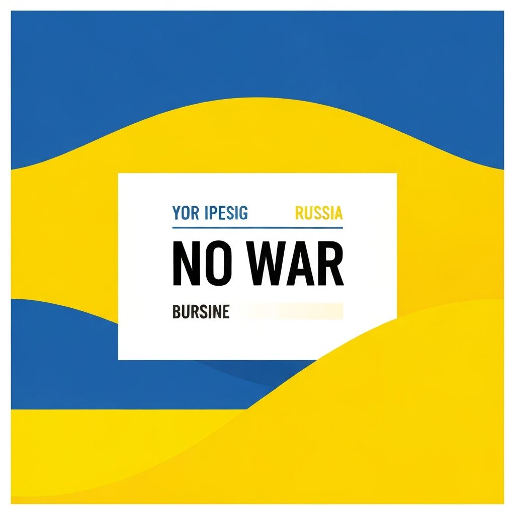 Нет войне — поддержка Украины